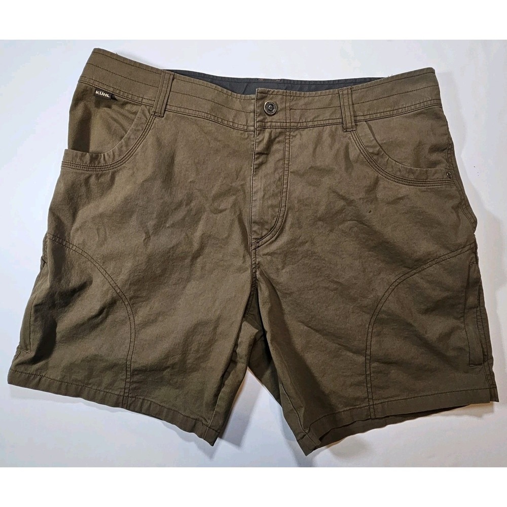 KUHL Brown Hiking Shorts Mens 38 Outdoor Trail Stretch Utility 5125